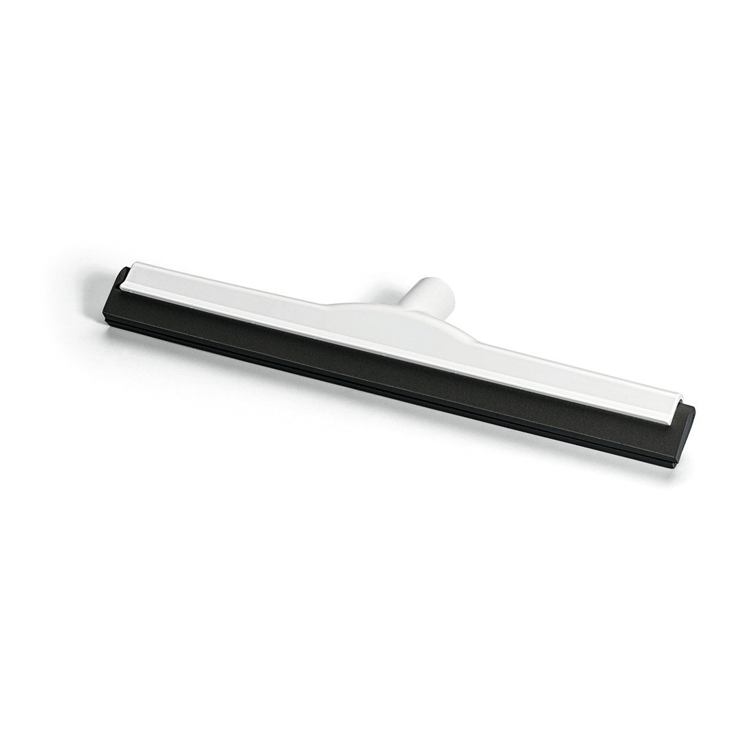 Der Nölle Profi Brush HACCP Wasserschieber in schwarz mit Naturkautschukklinge und Zentralbuchse aus glasfaserverstärktem Material von Nölle Profi Brush Bürsten- & Pinseltechnik e.K. ist ideal für HACCP-konforme Umgebungen.