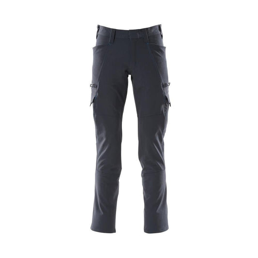 Kalhoty, stehenní kapsy, kalhoty ULTIMATE STRETCH, černo-modré