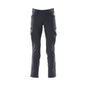 Kalhoty, stehenní kapsy, kalhoty ULTIMATE STRETCH, černo-modré