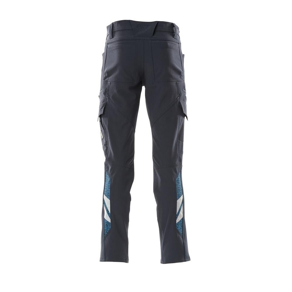 Kalhoty, stehenní kapsy, kalhoty ULTIMATE STRETCH, černo-modré