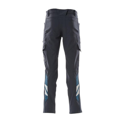 Kalhoty, stehenní kapsy, kalhoty ULTIMATE STRETCH, černo-modré