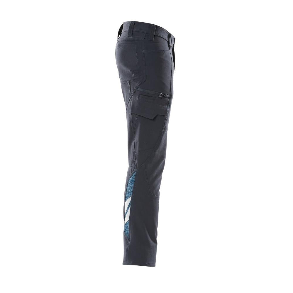 Kalhoty, stehenní kapsy, kalhoty ULTIMATE STRETCH, černo-modré