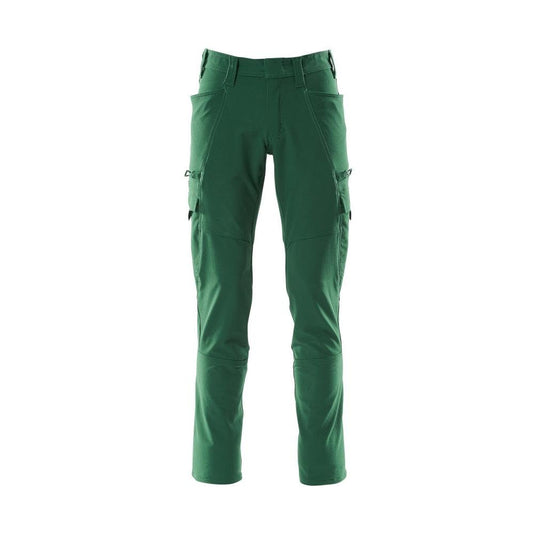 Kalhoty, stehenní kapsy, kalhoty ULTIMATE STRETCH, zelené