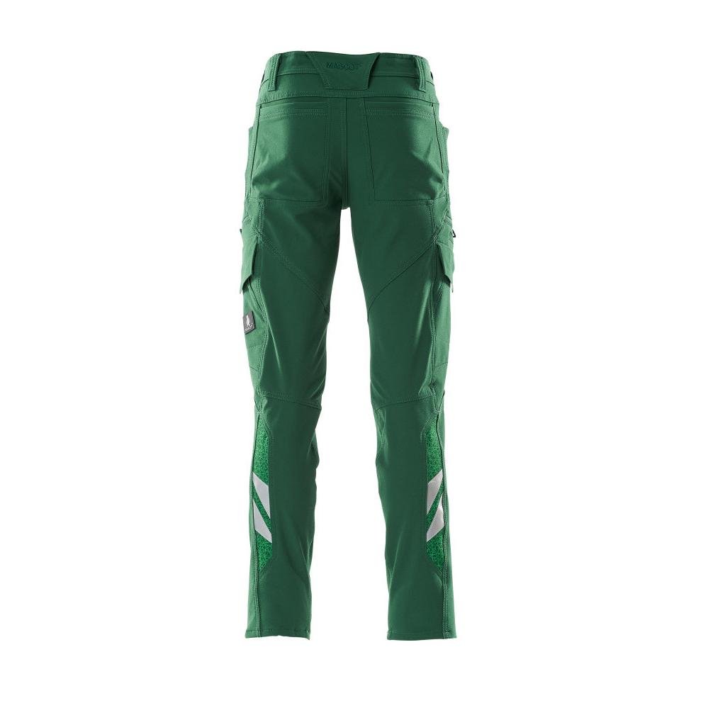 Kalhoty, stehenní kapsy, kalhoty ULTIMATE STRETCH, zelené