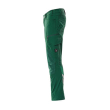 Kalhoty, kapsy na kolenou, kalhoty ULTIMATE STRETCH, zelené