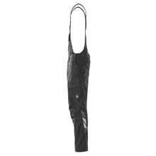 Dungarees, kolenní kapsy, strečové vsadky Dungarees, černé