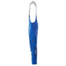 Dungarees, kapsy na kolena, strečové vsadky Dungarees, azurově modré