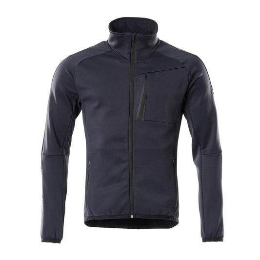 Fleece pulovr s mikrofleecovou bundou na zip