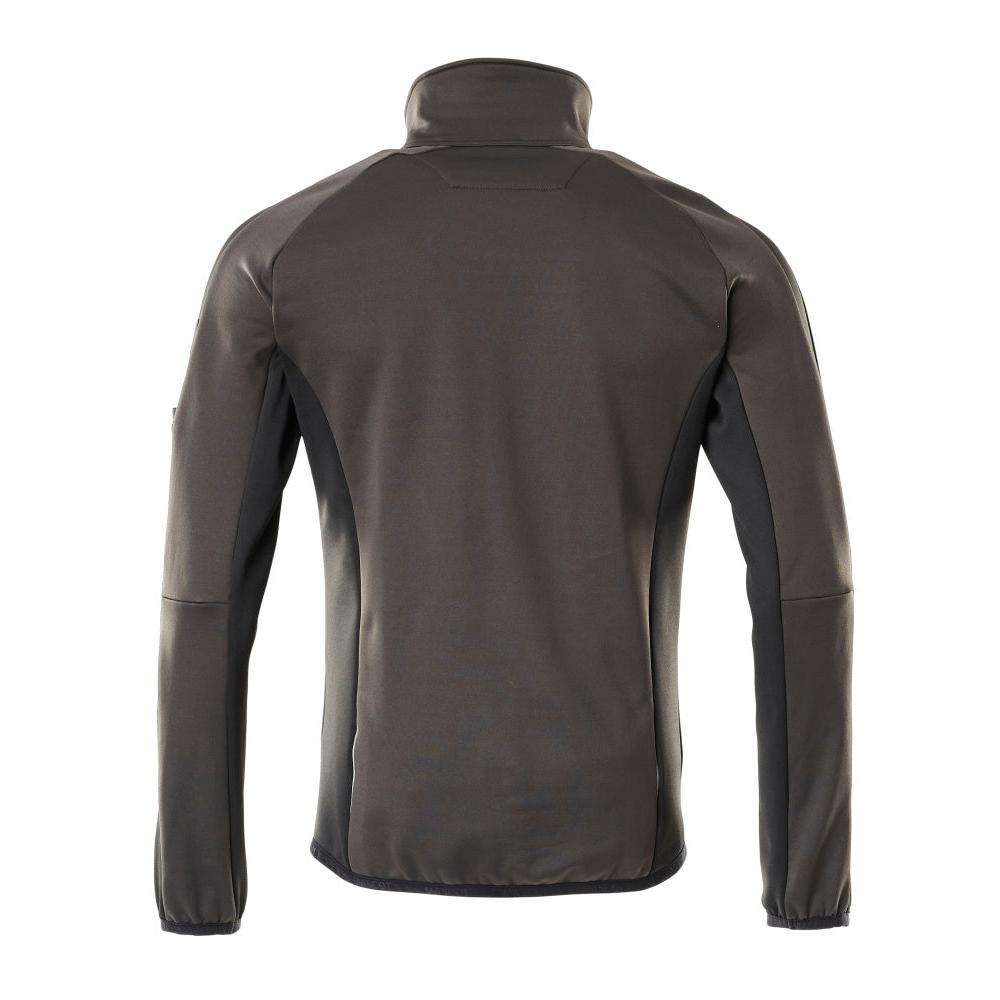 Fleece pulovr s mikrofleecovou bundou na zip