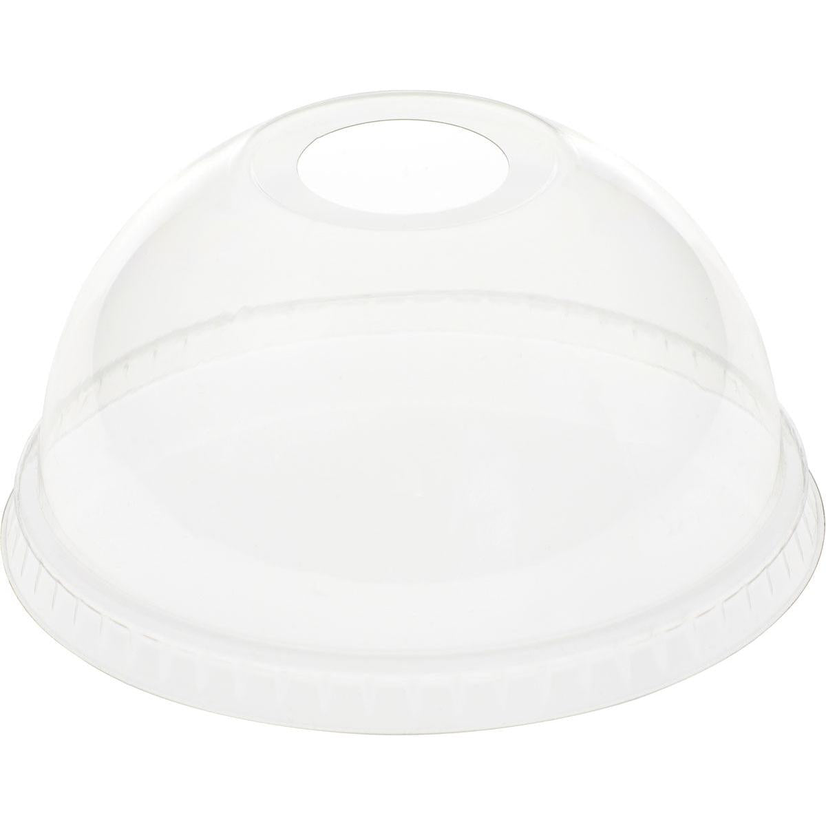 Kopulovitý kryt Duni GmbH s otvorem pro 188004-6, vyrobený z průhledného rPET, nabízí díky kopulovitému tvaru a protiskluzovému okraji bezpečné a ekologické balení. Balení po 50 kusech.