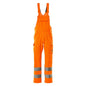 Dungarees, obyčejné montérky, hi-vis oranžové