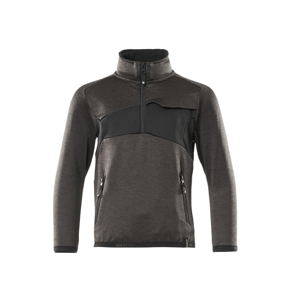 Fleece svetr pro děti, krátký svetr na zip pro děti