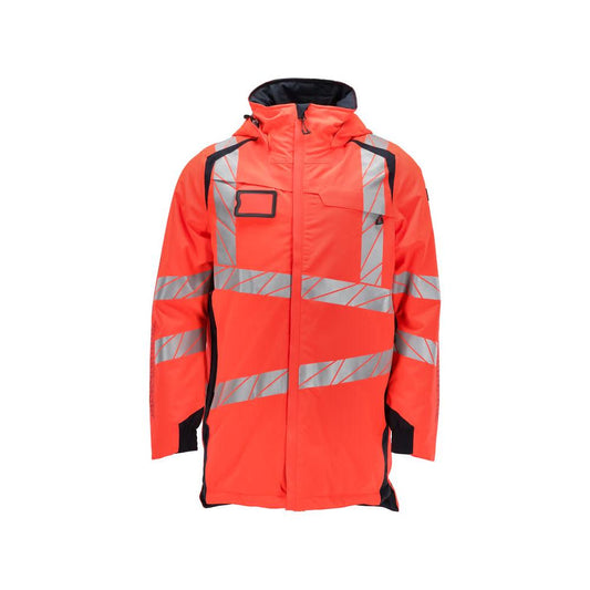 Parka CLIMASCOT® podšívka, lehká parka, Hi-vis červená/černo-modrá