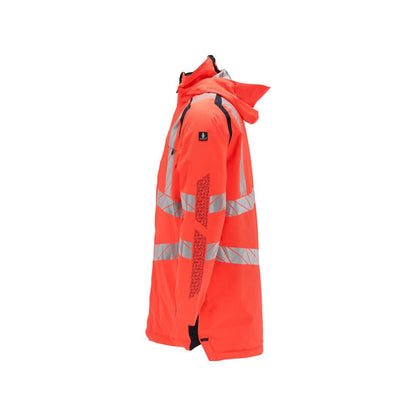 Parka CLIMASCOT® podšívka, lehká parka, Hi-vis červená/černo-modrá