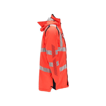 Parka CLIMASCOT® podšívka, lehká parka, Hi-vis červená/černo-modrá