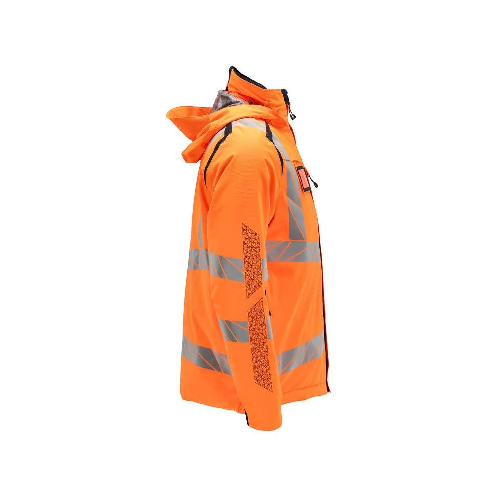 Zimní bunda CLIMASCOT®, lehká zimní bunda, vysoce oranžová/černo-modrá