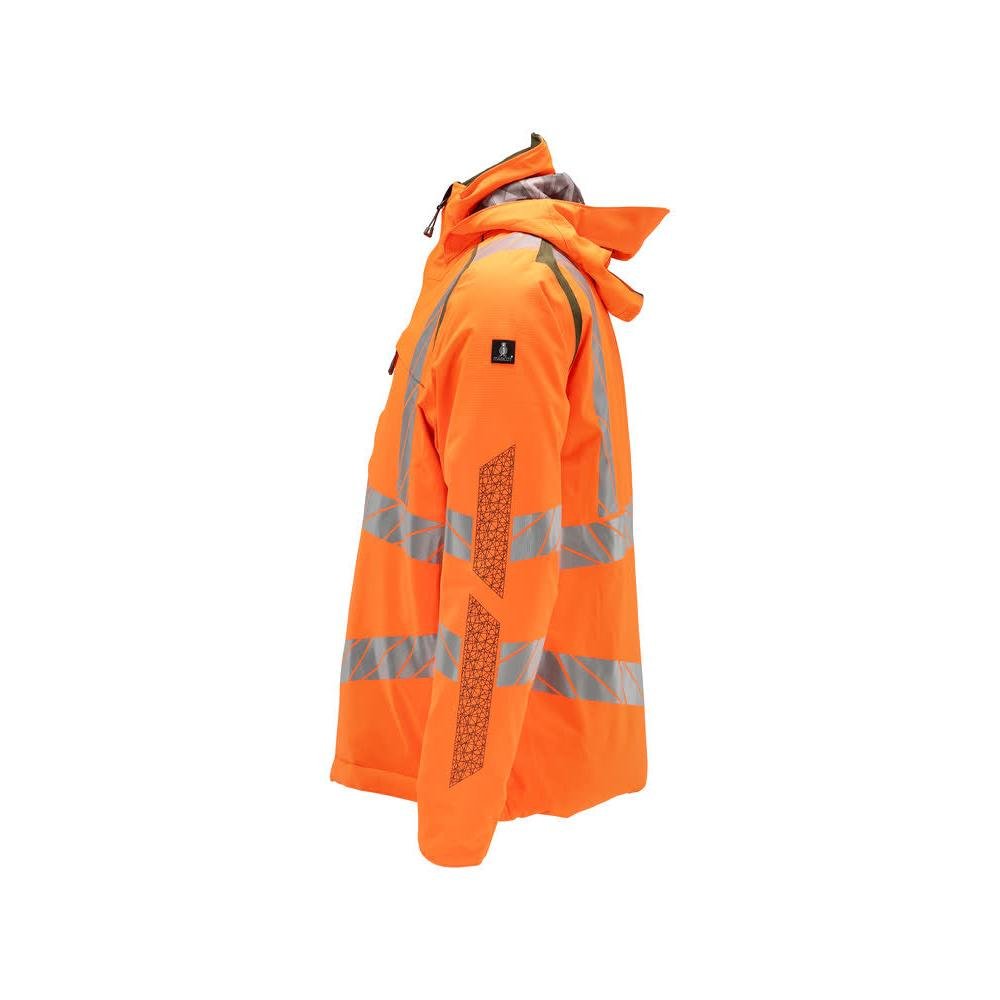 Zimní bunda CLIMASCOT®, lehká zimní bunda, vysoce oranžová/mechová zelená