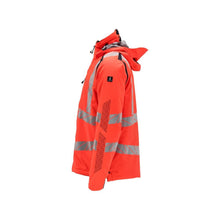 Zimní bunda CLIMASCOT®, lehká zimní bunda, Hi-vis červená/černo-modrá