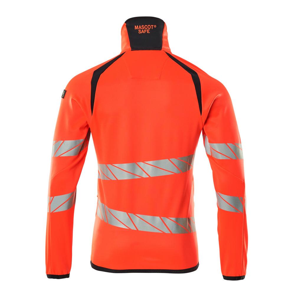 Fleece pulovr s mikrofleecovou bundou na zip