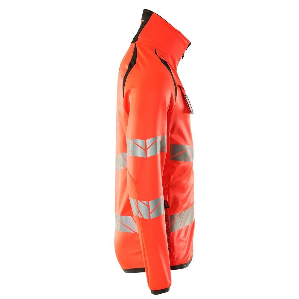 Fleece pulovr s mikrofleecovou bundou na zip