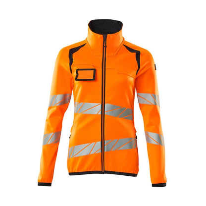 Fleece svetr na zip, dámská mikrofleecová bunda Multisafe