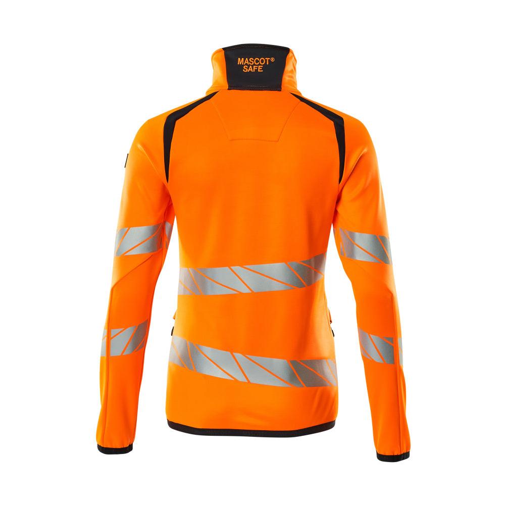 Fleece svetr na zip, dámská mikrofleecová bunda Multisafe
