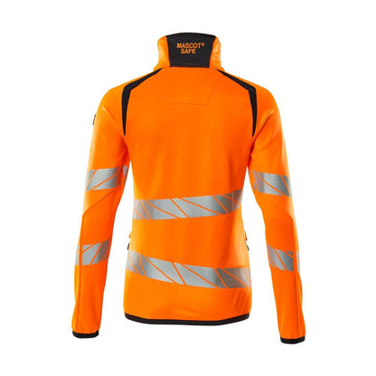 Fleece svetr na zip, dámská mikrofleecová bunda Multisafe
