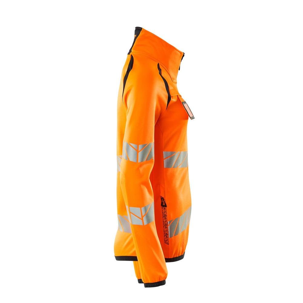 Fleece svetr na zip, dámská mikrofleecová bunda Multisafe