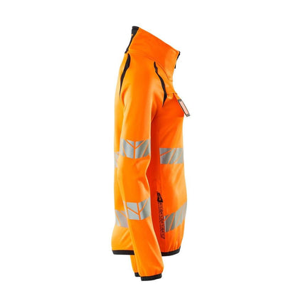 Fleece svetr na zip, dámská mikrofleecová bunda Multisafe