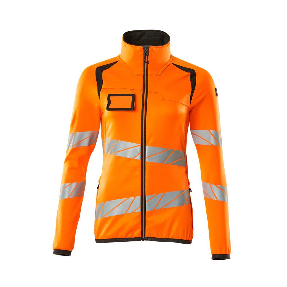 Fleece svetr na zip, dámská mikrofleecová bunda Multisafe