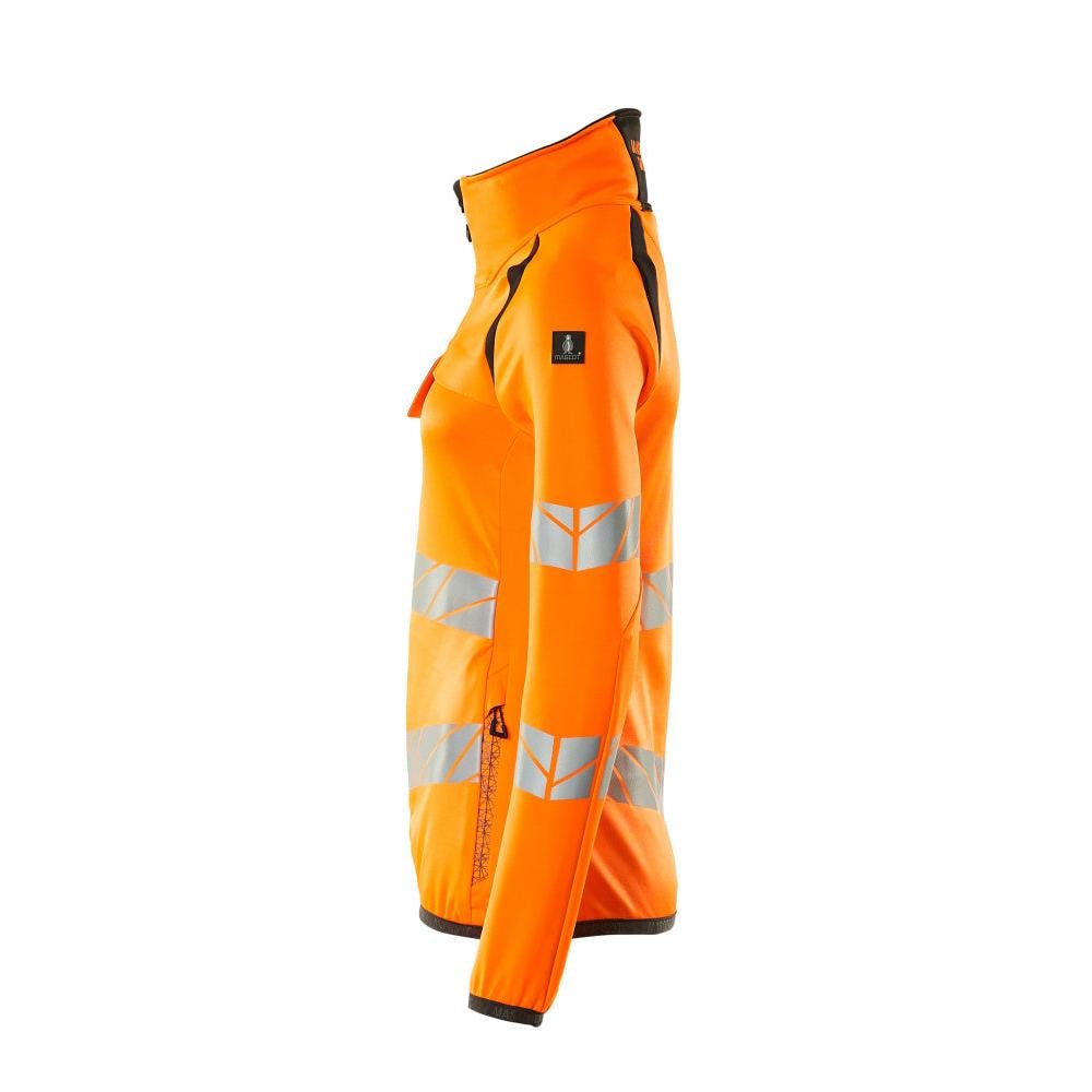 Fleece svetr na zip, dámská mikrofleecová bunda Multisafe