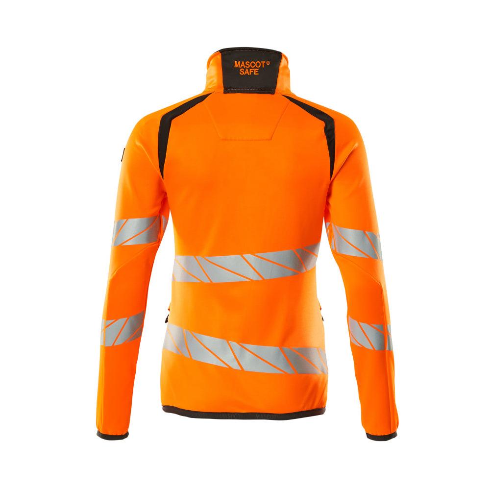 Fleece svetr na zip, dámská mikrofleecová bunda Multisafe
