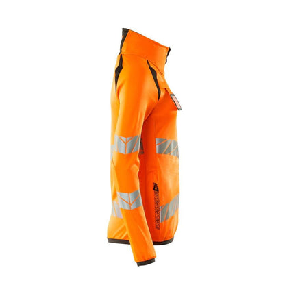 Fleece svetr na zip, dámská mikrofleecová bunda Multisafe