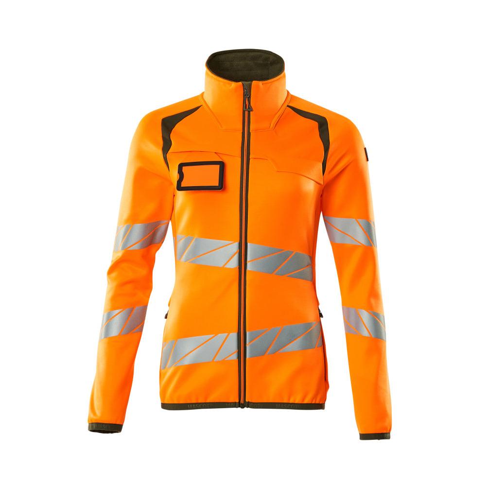 Fleece svetr na zip, dámská mikrofleecová bunda Multisafe