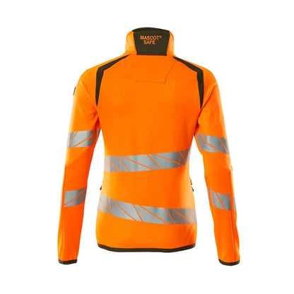 Fleece svetr na zip, dámská mikrofleecová bunda Multisafe