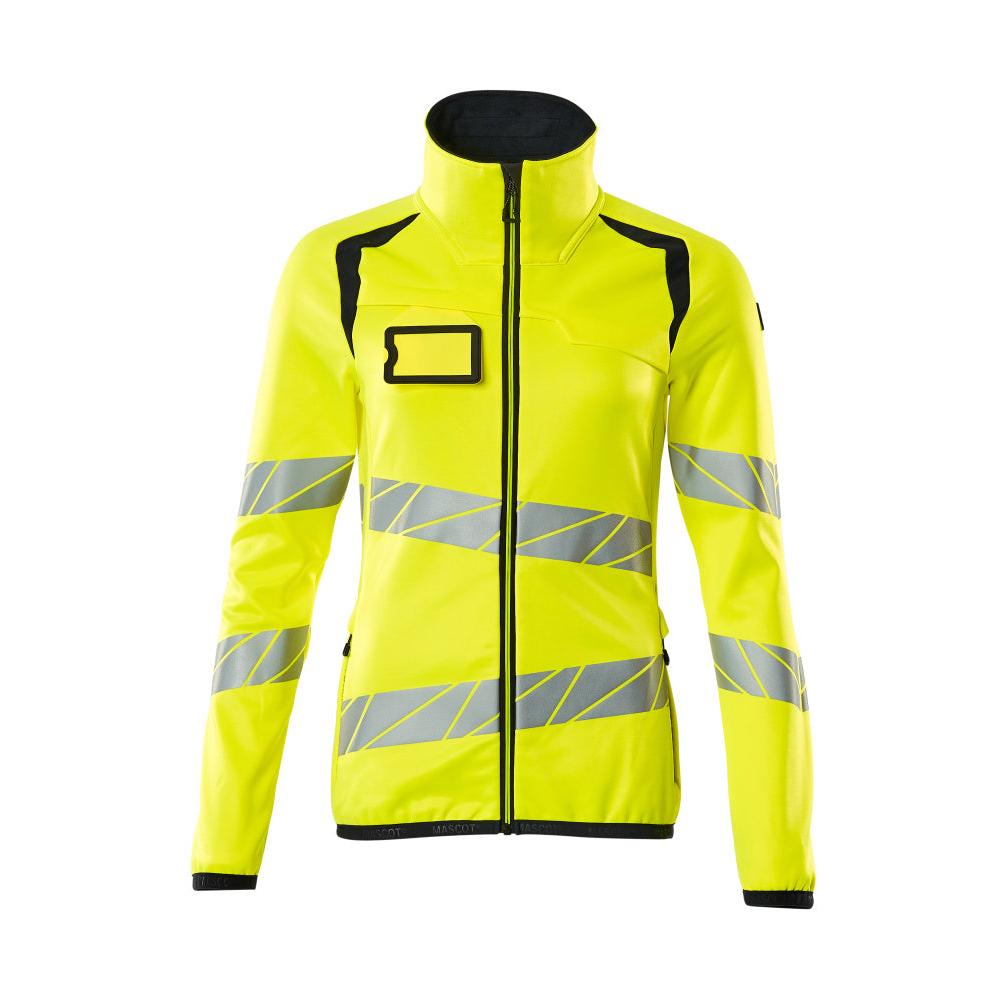 Fleece svetr na zip, dámská mikrofleecová bunda Multisafe