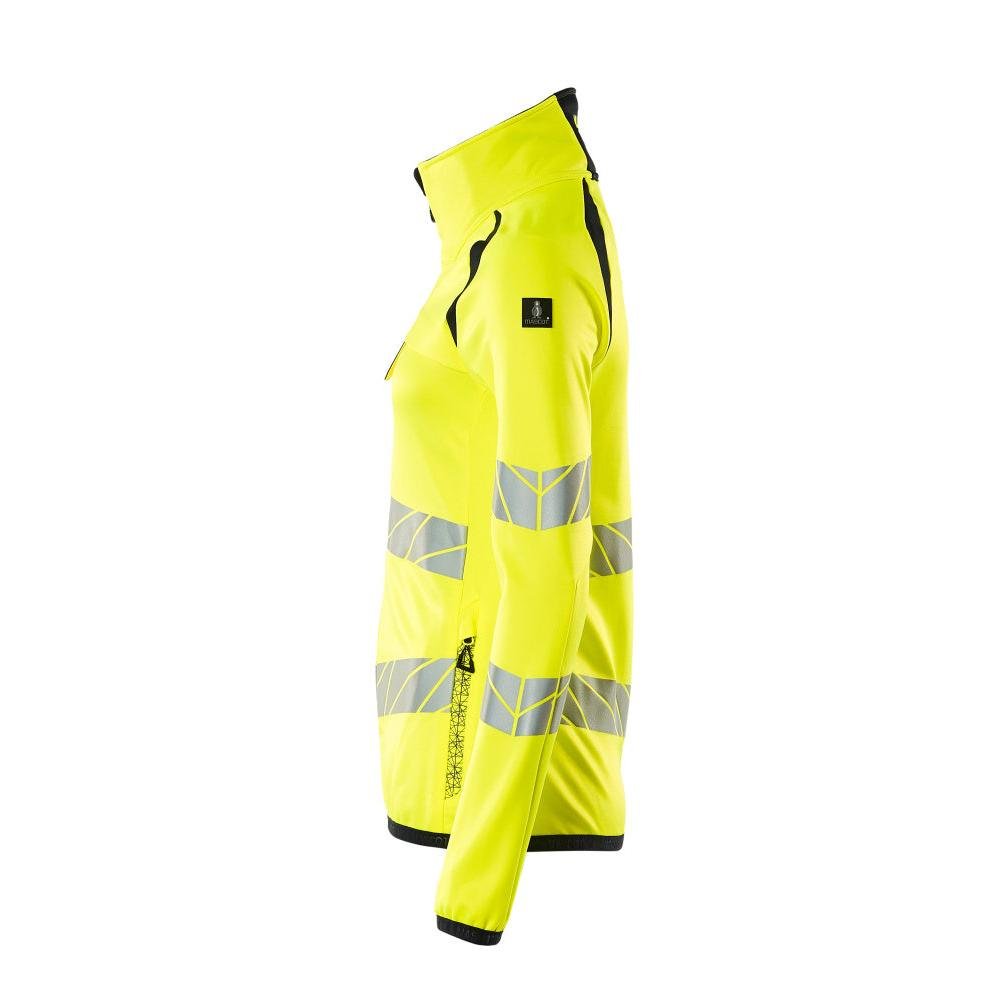 Fleece svetr na zip, dámská mikrofleecová bunda Multisafe