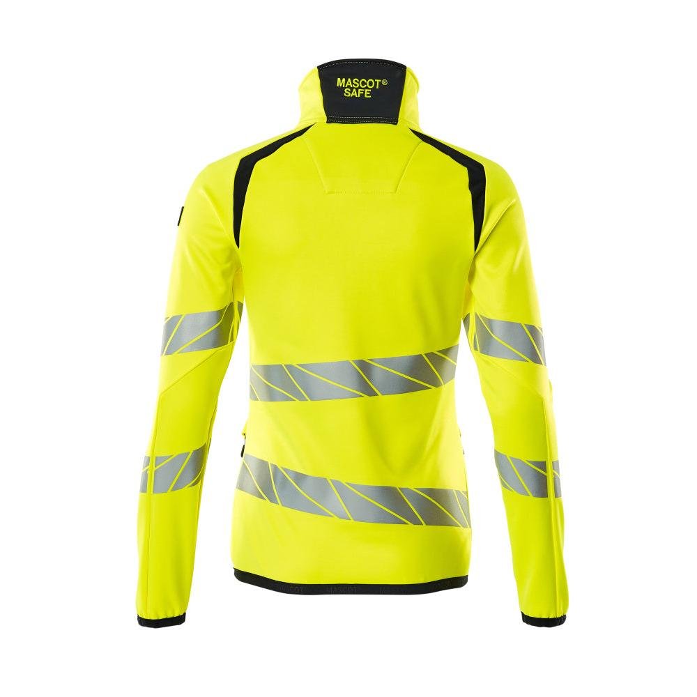 Fleece svetr na zip, dámská mikrofleecová bunda Multisafe
