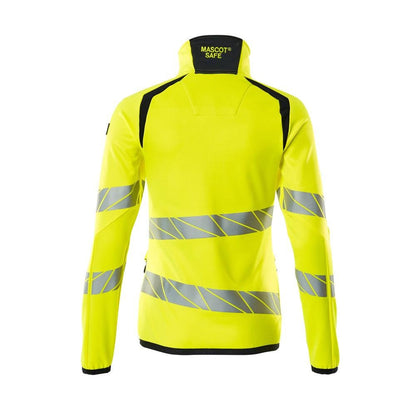Fleece svetr na zip, dámská mikrofleecová bunda Multisafe