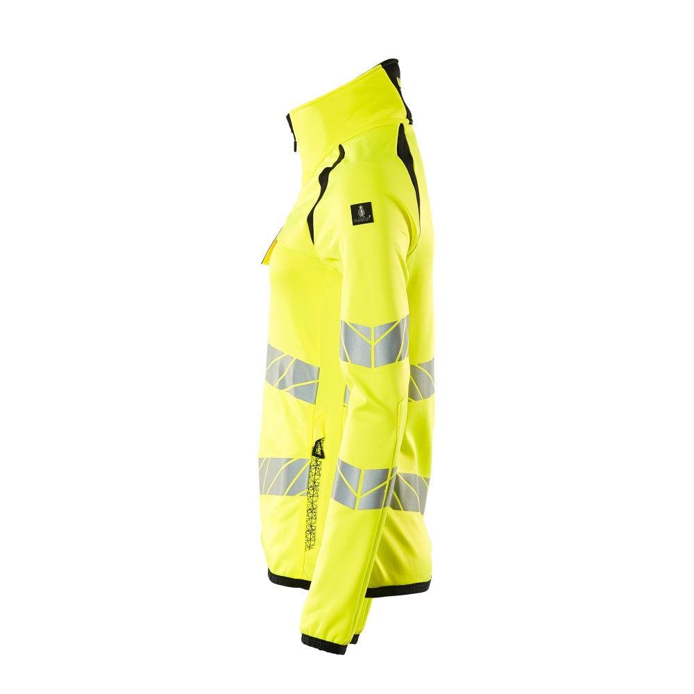 Fleece svetr na zip, dámská mikrofleecová bunda Multisafe