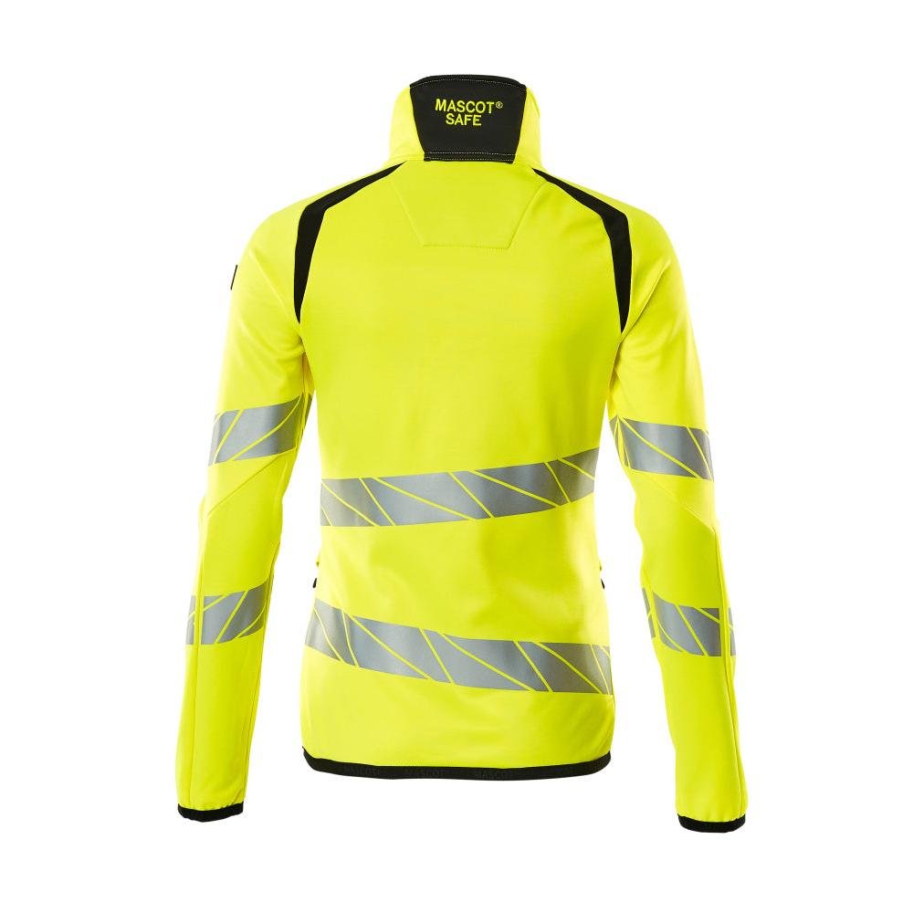 Fleece svetr na zip, dámská mikrofleecová bunda Multisafe