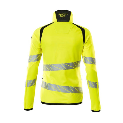 Fleece svetr na zip, dámská mikrofleecová bunda Multisafe
