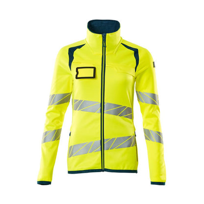 Fleece svetr na zip, dámská mikrofleecová bunda Multisafe
