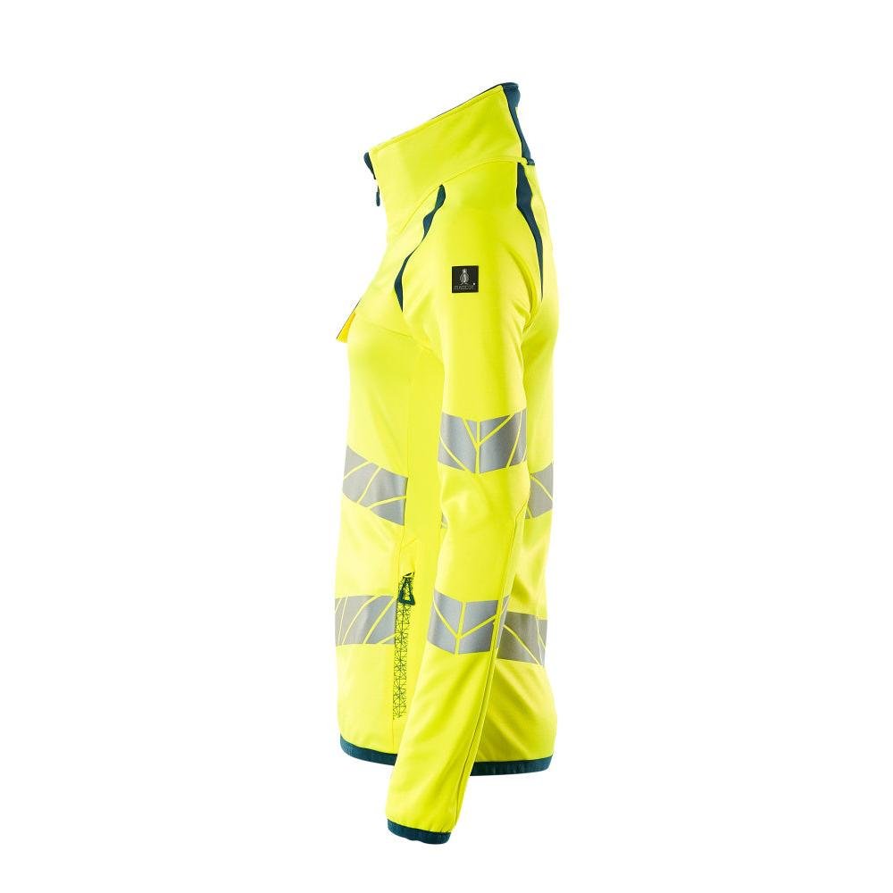 Fleece svetr na zip, dámská mikrofleecová bunda Multisafe