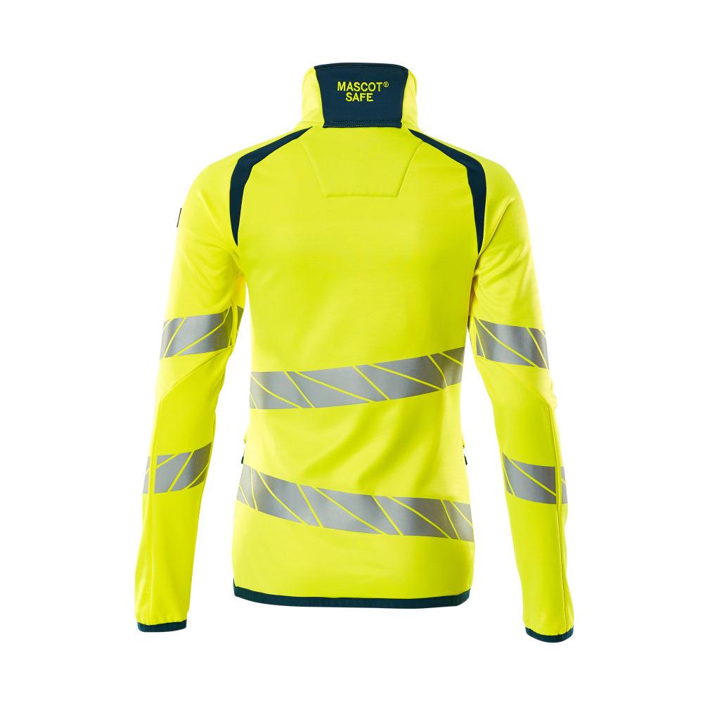 Fleece svetr na zip, dámská mikrofleecová bunda Multisafe