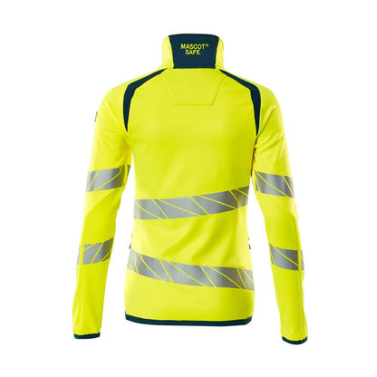Fleece svetr na zip, dámská mikrofleecová bunda Multisafe