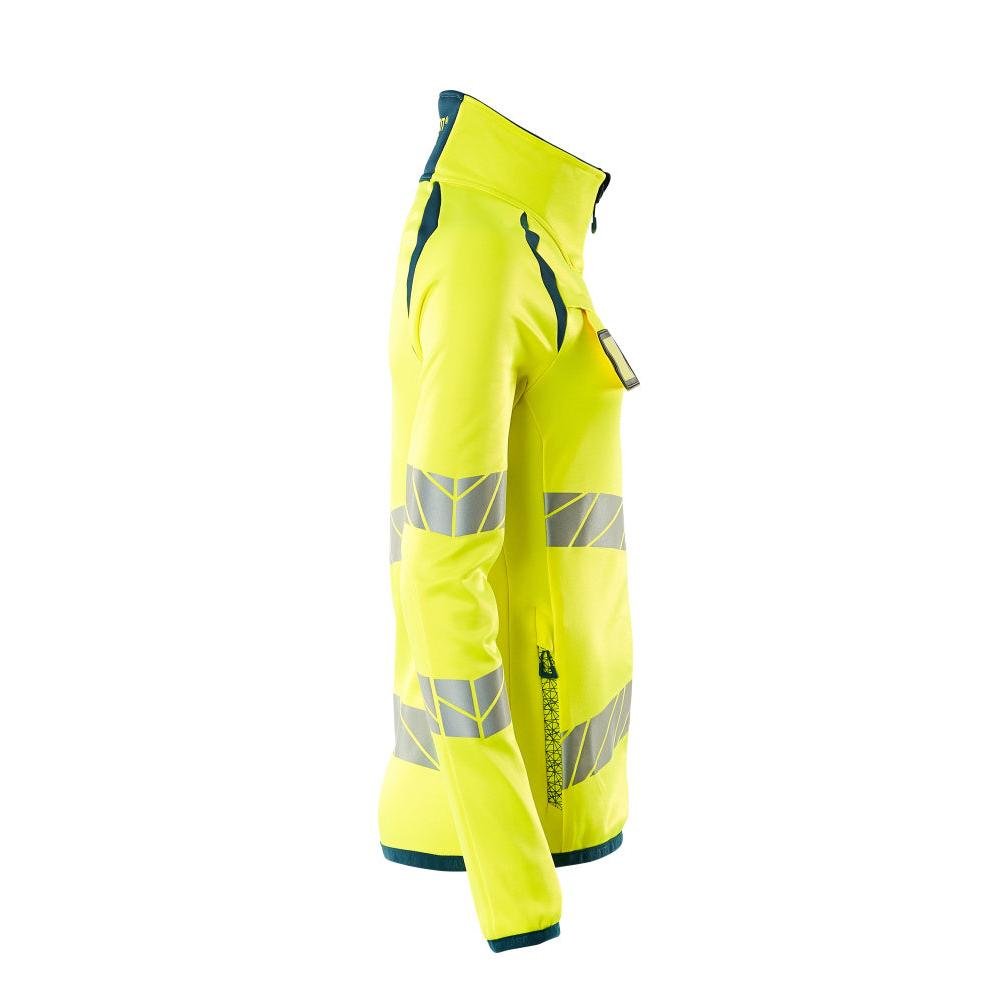 Fleece svetr na zip, dámská mikrofleecová bunda Multisafe