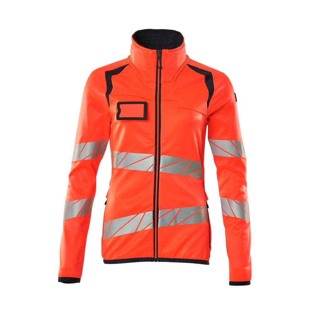 Fleece svetr na zip, dámská mikrofleecová bunda Multisafe