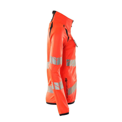 Fleece svetr na zip, dámská mikrofleecová bunda Multisafe