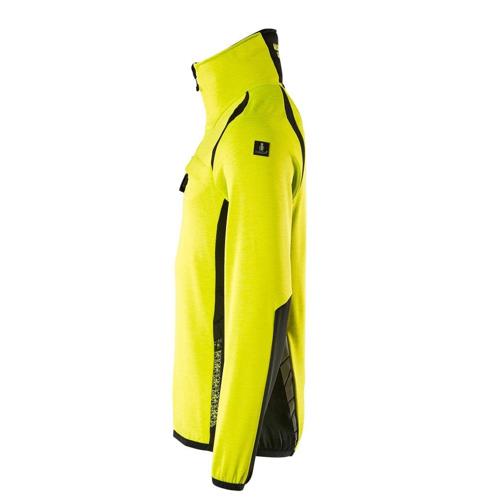 Fleece svetr s krátkým zipem mikrofleecová bunda